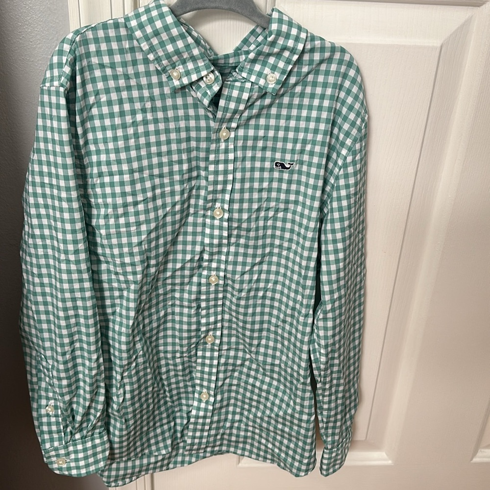 Boys perform button down